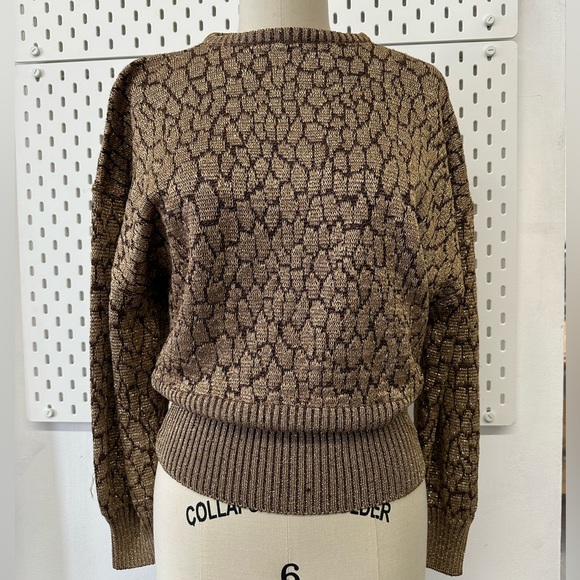 80s pacabù milano gold sweater - Picture 1 of 6
